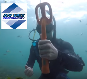 scuba metal detector subacqueo